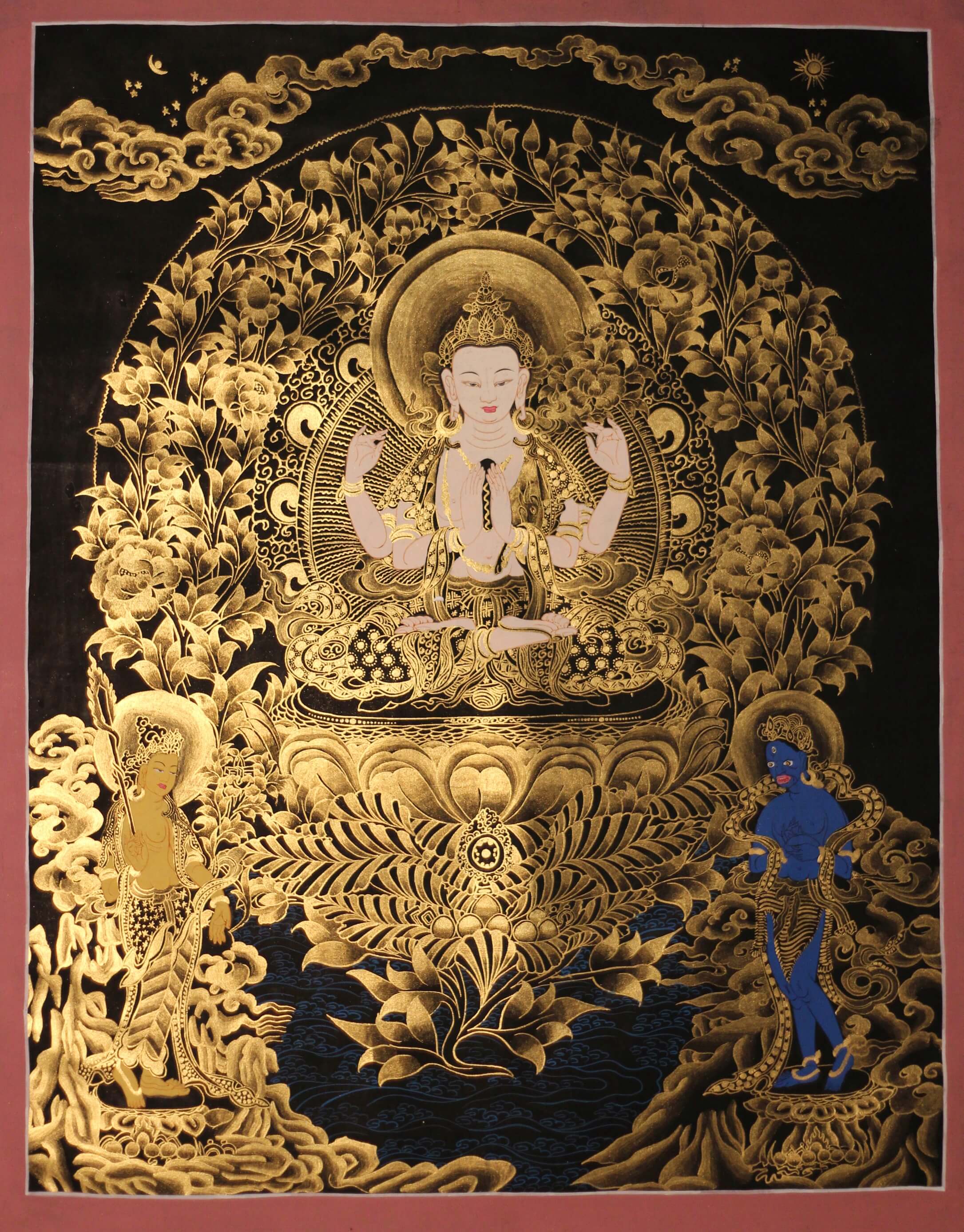 Tibetan Thangka Master piece