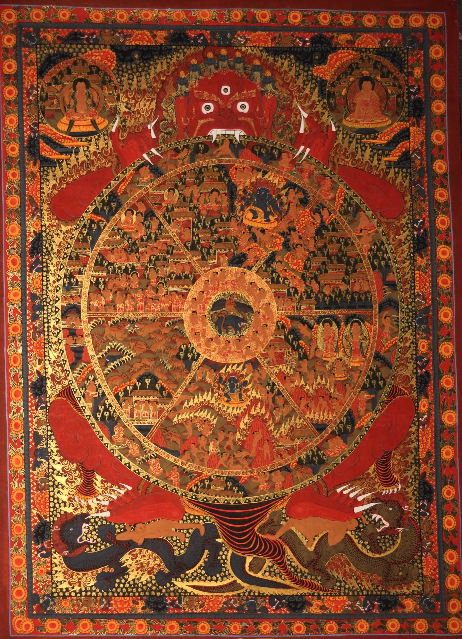 Tangka Tibetano-