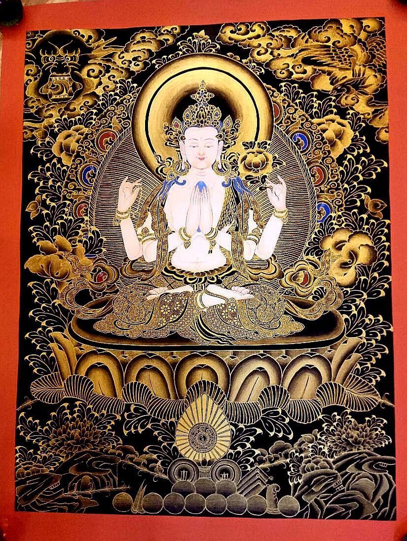 MASTER PICES -BUDHA -KATMANDU-BODHISATTVA