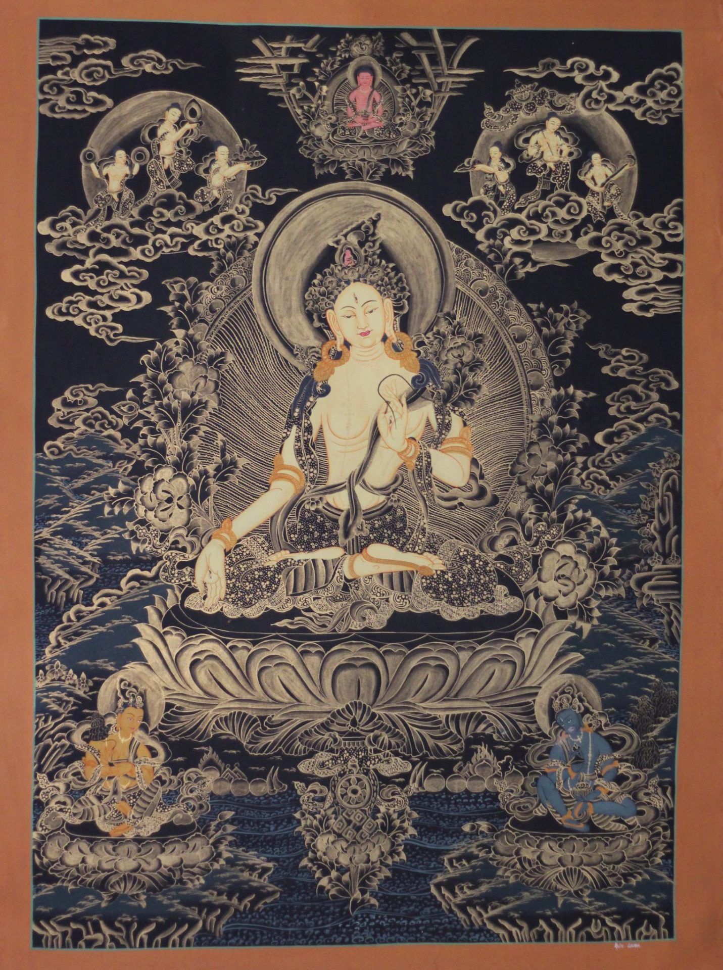 MASTER PIECES – BUDHA -KATMANDDU NEPAL-WHITE TARA