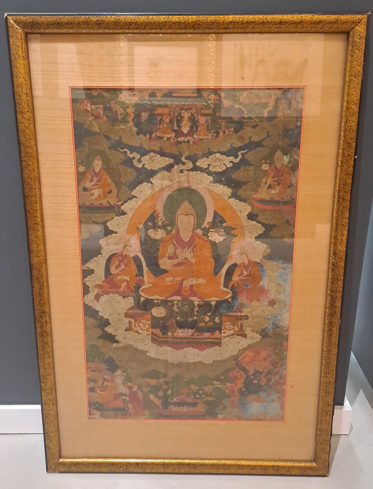 Pintura budista  Thangka